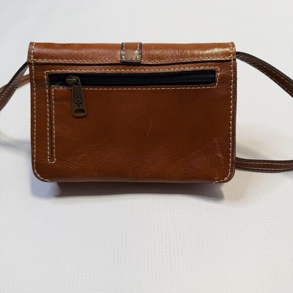 Patricia Nash Crossbody Bag Purse Womens Leather Tooled Floral Florence P06107 - Picture 3 of 12